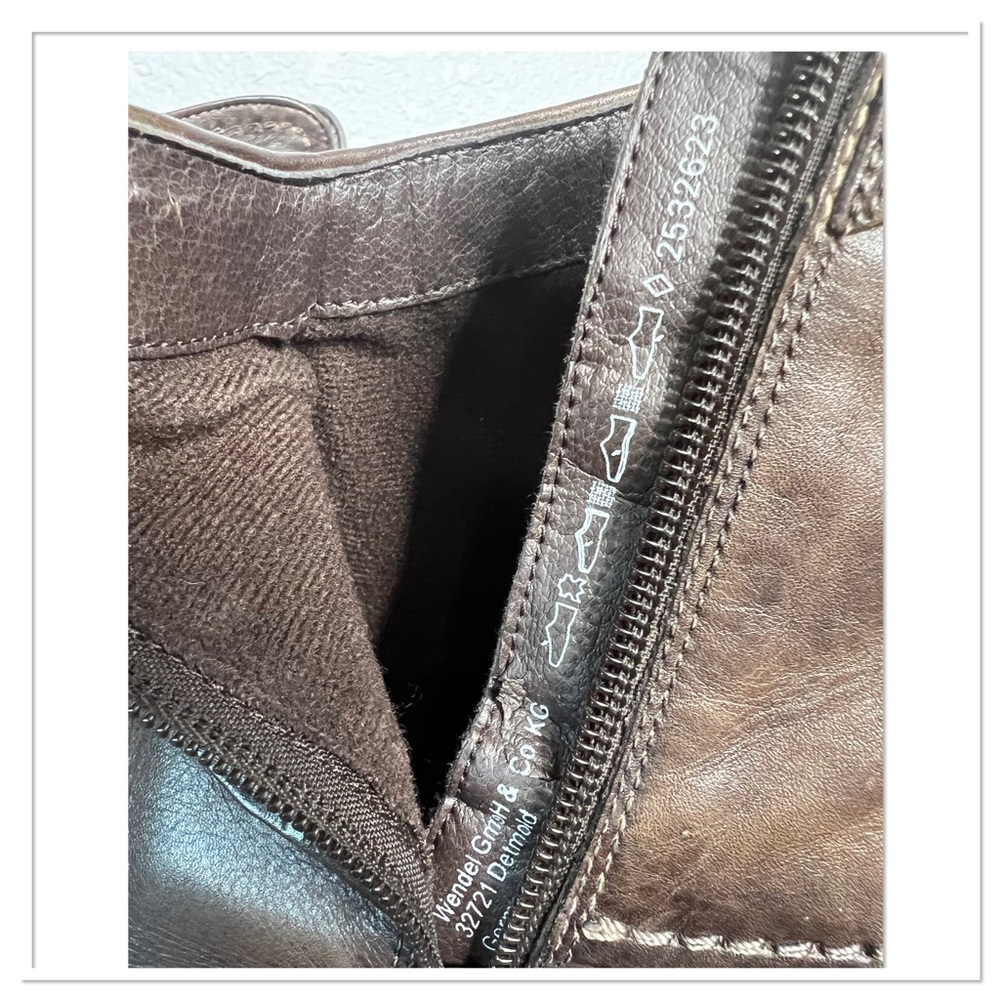 Marci Tozzi Women’s Leather Booties Sz EU37 - US 6 1/2 - Picture 10 of 11